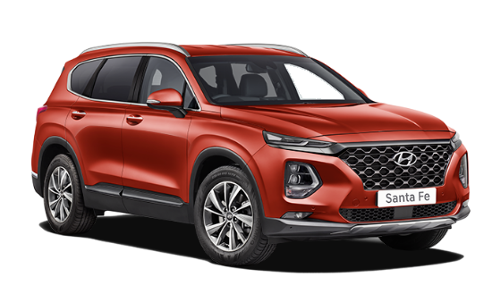Hyundai Santa Fe - Available In Lava Orange